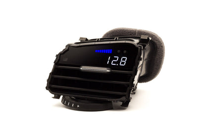 P3 Analogue/Analog Turbo Boost & Performance Display for VW Golf Mk7/Mk7.5 (2014–2020) – GTI, Golf R, TDI, Alltrack – EA888 MQB – Boost Gauge/Boost Meter/Vacuum Gauge – OEM-Style Fit, 0–5V Sensor Inputs, Battery Voltage, Auto-Dim