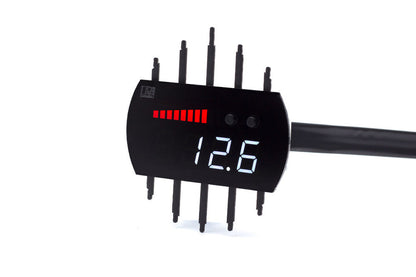 P3 Cars Analog Turbo Boost/Vacuum Gauge for VW Tiguan 2007-2015 (5N) - 0-5V Sensor Inputs, Battery Voltage, Auto-Dim