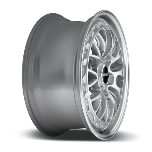 Rotiform LSR Cast 1 Piece Silver Alloys 19x8.5/19x10 Staggered