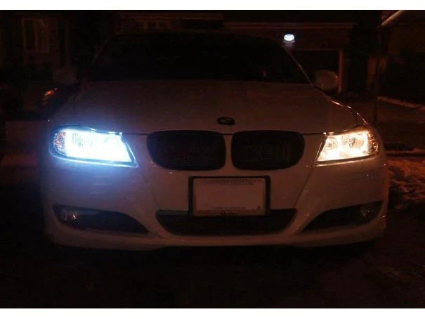 LUX V3 LED Angel Eyes for BMW 3 Series E90/E91 LCI Saloon/Touring 2009-2011 (Valeo Halogen) - 6000K White Halo/Corona Ring DRL/Daytime Running Light Marker Bulbs, Headlight Ring LED Upgrade, Plug & Play (Not for Xenon/ZKW)