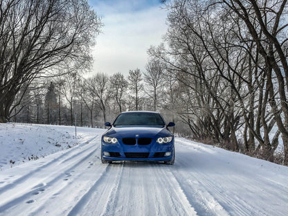 LUX H8 180 BMW Angel Eyes LED Bulbs (Pair) - 7000K 3600lm DRL Halo Ring Upgrade for E90/E92/E93/E82, E70 X5, E71 X6, E89 Z4, E60 5 Series, E64 6 Series, E84 X1 - H8 Xenon Headlight Compatible