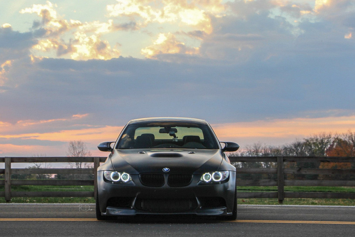 LUX H8 180 BMW Angel Eyes LED Bulbs (Pair) - 7000K 3600lm DRL Halo Ring Upgrade for E90/E92/E93/E82, E70 X5, E71 X6, E89 Z4, E60 5 Series, E64 6 Series, E84 X1 - H8 Xenon Headlight Compatible