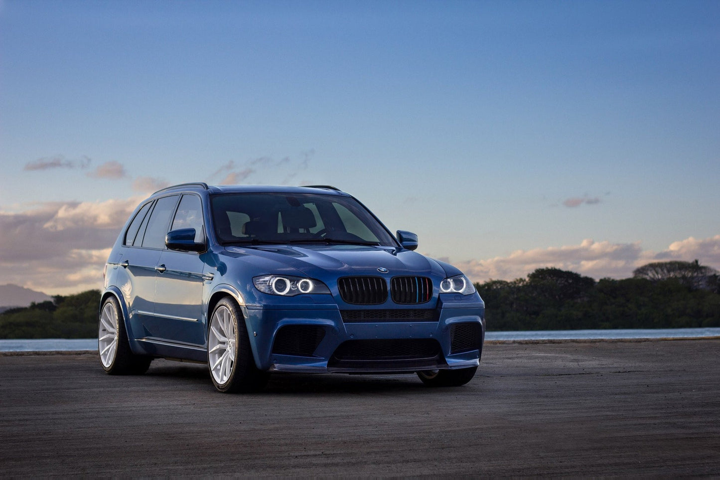 LUX H8 180 BMW Angel Eyes LED Bulbs (Pair) - 7000K 3600lm DRL Halo Ring Upgrade for E90/E92/E93/E82, E70 X5, E71 X6, E89 Z4, E60 5 Series, E64 6 Series, E84 X1 - H8 Xenon Headlight Compatible