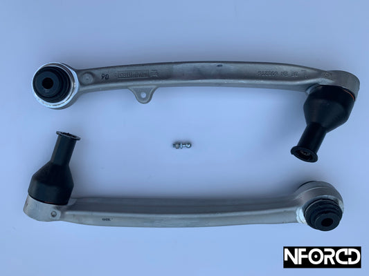 M3/M4 Control Arm Retrofit Upgrade for BMW M135i M235i M140i M240i  Front Camber Kit (Wishbones & Tension Struts), +1Â° Camber, Wider Track  Includes Spacers & Headlight Level Sensor Bracket