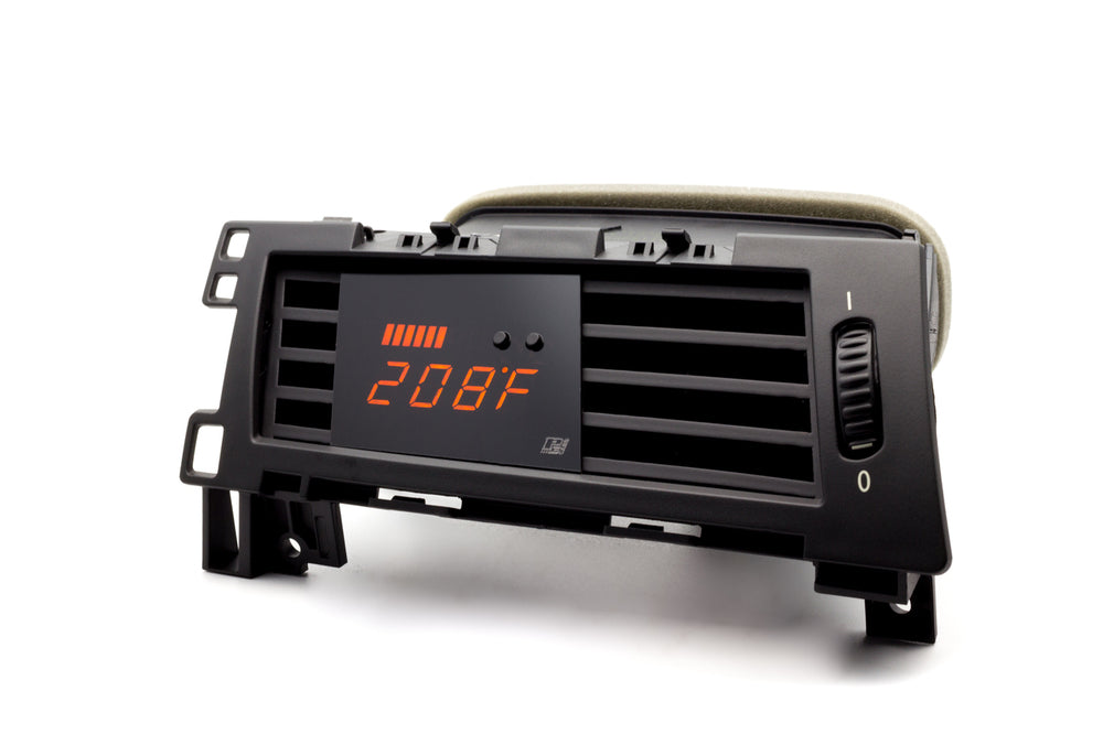 P3 OBD2 Multi-Gauge V2 for BMW E60 5 Series (2003-2007) - Plug & Play Digital Multi Gauge | Boost, Coolant Temp, IAT, RPM/Speed, 0-60 | Reads & Clears Codes | Petrol Models