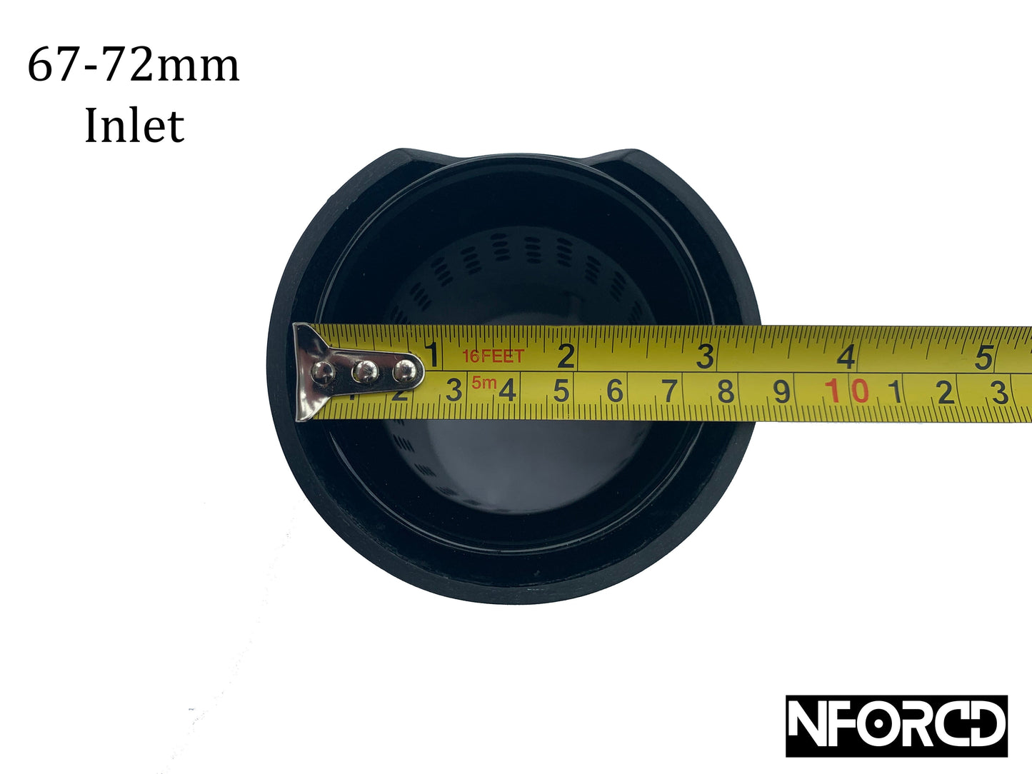 BMW Forged Carbon Fibre Exhaust Tips - Black | M Performance Style Clamp-On Tailpipe Trims with Hidden Clamp | 63-67mm / 67-72mm Inlet | UK Stock | Fits BMW 1 2 3 4 5 Series, M2 M3 M4 M5