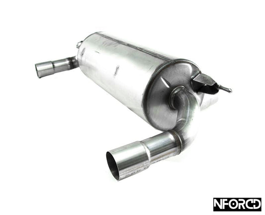 Genuine OEM BMW M Performance Exhaust for 2 Series F22 M235i N55 – Valved Axle-Back Rear Silencer / Sports Muffler Back Box – Direct-Fit OE Factory Upgrade for 3.0 Turbo Coupe