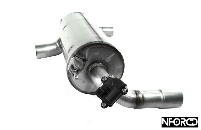 Genuine OEM BMW M Performance Exhaust for 2 Series F22 M235i N55 – Valved Axle-Back Rear Silencer / Sports Muffler Back Box – Direct-Fit OE Factory Upgrade for 3.0 Turbo Coupe