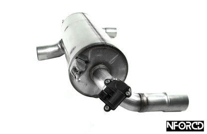 Genuine OEM BMW M Performance Exhaust for 2 Series F22 M235i N55 – Valved Axle-Back Rear Silencer / Sports Muffler Back Box – Direct-Fit OE Factory Upgrade for 3.0 Turbo Coupe