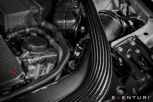 Eventuri Carbon Fibre/Fiber Cold Air Intake Induction Kit for BMW M2 Competition F87 M2C S55 - Performance Airbox, Turbo Inlet & Air Intake System Upgrade