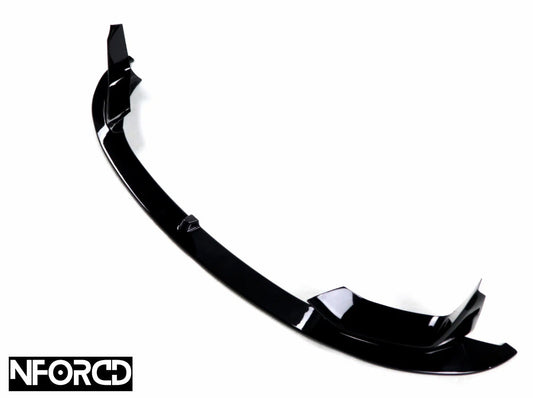 KSB Gloss Black Front Splitter Lip Spoiler for BMW M3 F80 (20142018) & M4 F82 (20142020) | ABS OEM-Style | UK Made | Includes Fittings (F8X)