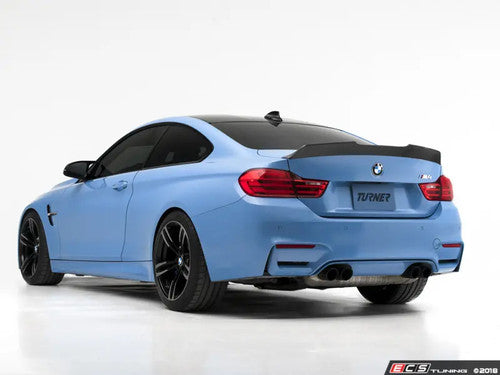 BMW M4 F82 Coupe Carbon Fibre/Carbon Fiber High Kick Ducktail Trunk/Boot Lip Spoiler – CSL Style M Performance Style Rear Wing 2014-2020 Tape-On OEM+ Fitment