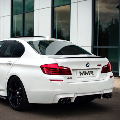 MMR 100mm Car Badge Emblem – OEM-Style Universal Stick-On Logo, Injection-Moulded ABS, 3M Self-Adhesive – Chrome or Gloss Black – Grille/Grill, Boot/Trunk, Fender/Wing, Interior Replacement Insignia (MMR35-1501/1502)