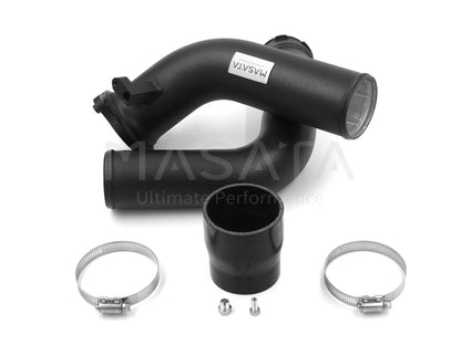 Masata Aluminium Charge Pipe Upgrade for BMW B48/B46 - F20 F21 F22 F23 F30 F31 F32 F33 F36 F34 G20 G21 G30 G31 G29 G01 G02 - 120i 125i 220i 230i 320i 330i 330e 420i 430i 520i 530i 730i X3 30i Z4 30i (MST0100)