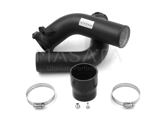Masata Aluminium Charge Pipe Upgrade for BMW B48/B46 - F20 F21 F22 F23 F30 F31 F32 F33 F36 F34 G20 G21 G30 G31 G29 G01 G02 - 120i 125i 220i 230i 320i 330i 330e 420i 430i 520i 530i 730i X3 30i Z4 30i (MST0100)