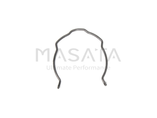 Masata BMW Charge Pipe/Boost Pipe Throttle Body Clip (C-Clip/Locking Ring) - Stainless OEM Replacement Retainer for N54 N55 S55 - Fits 135i 335i 435i 535i M135i M235i M2 M3 M4 X1 X5 Z4 - Intercooler/Intake Pipe Latch