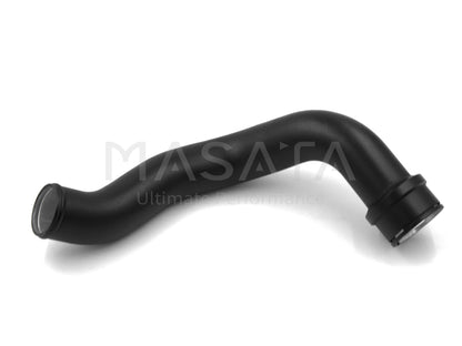 Masata Aluminium Charge Air Pipe + Turbo Outlet to Intercooler Boost Pipe Kit for BMW/MINI B38 B48 (F45 F46 F48 F54 F55 F56 F57) - 220i, X1 20i, Cooper/Cooper S - Hard Pipe Upgrade, 1/8 NPT Meth Port, OEM-Fit - MST0070
