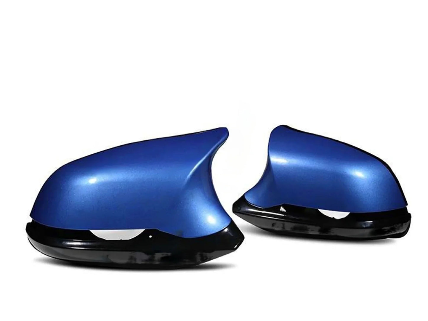 MForce M3/M4 Style Side Door Wing Mirror Assembly Pair for BMW 1 2 3 4 Series F20 F21 F22 F23 F30 F31 F32 F33 F36, F87 M2 & i3 - Full Replacement 6-Piece OEM-Fit Mirror Housings/Caps/Shells - Infusion Carbon Fibre or Painted