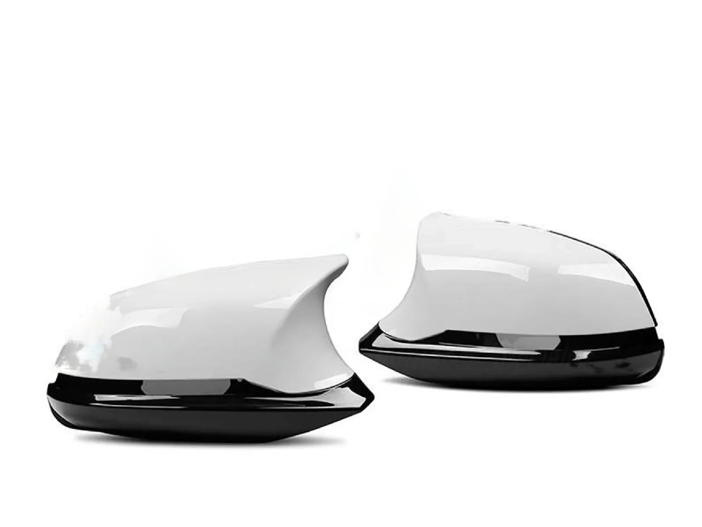 MForce M3/M4 Style Side Door Wing Mirror Assembly Pair for BMW 1 2 3 4 Series F20 F21 F22 F23 F30 F31 F32 F33 F36, F87 M2 & i3 - Full Replacement 6-Piece OEM-Fit Mirror Housings/Caps/Shells - Infusion Carbon Fibre or Painted