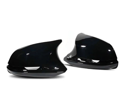 MForce M3/M4 Style Side Door Wing Mirror Assembly Pair for BMW 1 2 3 4 Series F20 F21 F22 F23 F30 F31 F32 F33 F36, F87 M2 & i3 - Full Replacement 6-Piece OEM-Fit Mirror Housings/Caps/Shells - Infusion Carbon Fibre or Painted