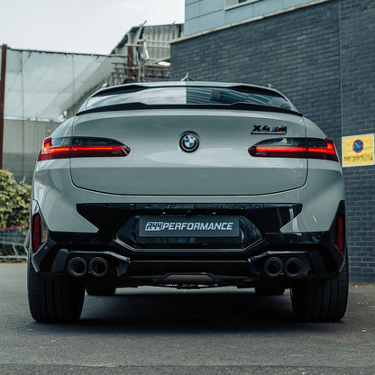 MHC+ BMW X4M CS Style Rear Spoiler In Pre Preg Carbon Fibre (F98/G02)