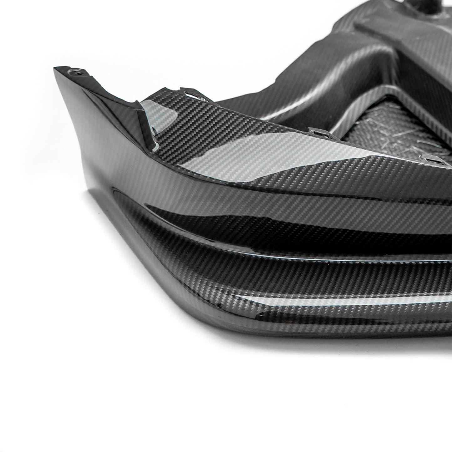 MHC+ BMW M3/M4 GT4 Style Front Splitter In Pre Preg Carbon Fibre (G80/G81/G82/G83)