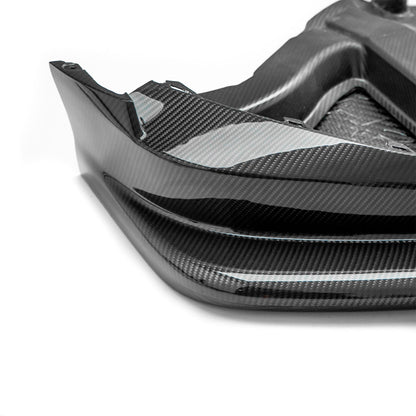 MHC+ BMW M3/M4 GT4 Style Front Splitter In Pre Preg Carbon Fibre (G80/G81/G82/G83)