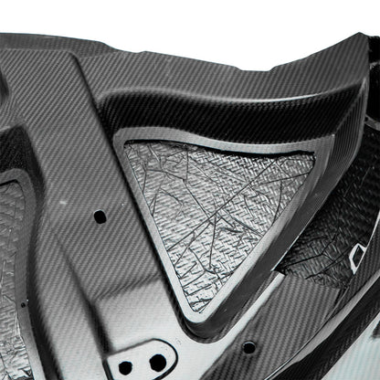 MHC+ BMW M3/M4 GT4 Style Front Splitter In Pre Preg Carbon Fibre (G80/G81/G82/G83)