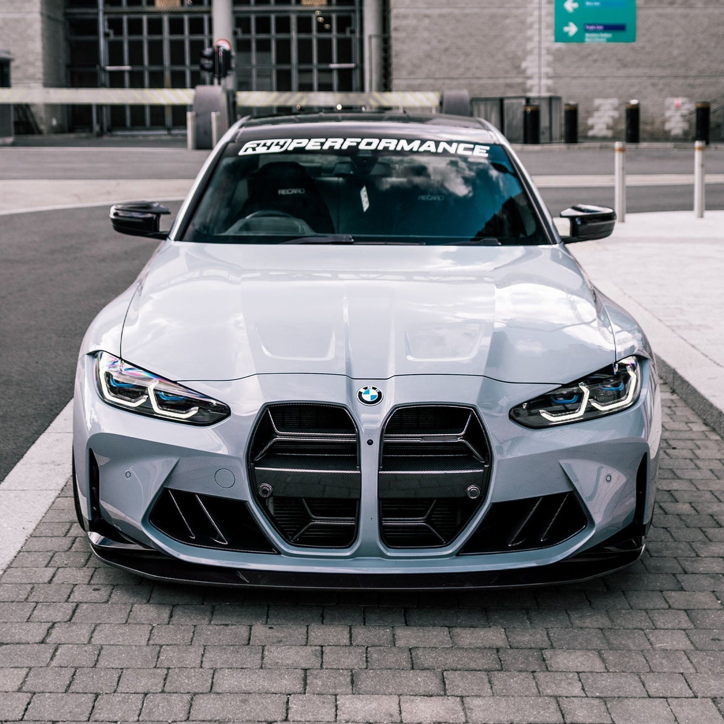 MHC+ BMW M3/M4 CSL Style Front Grille in Pre Preg Carbon Fibre (G80/G81/G82/G83)