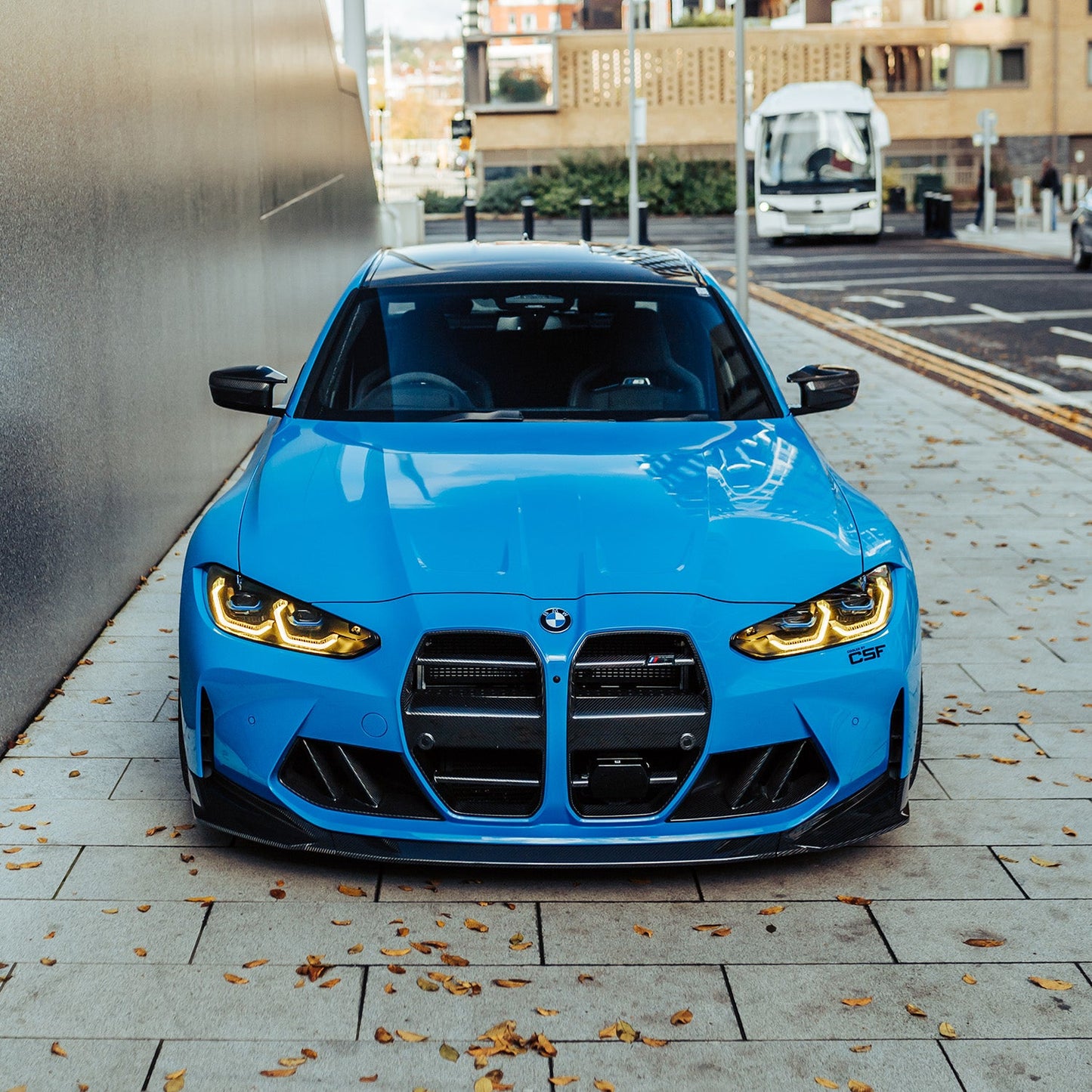 MHC+ BMW M3/M4 SP2 Front Splitter In Pre Preg Carbon Fibre (G80/G81/G82/G83)