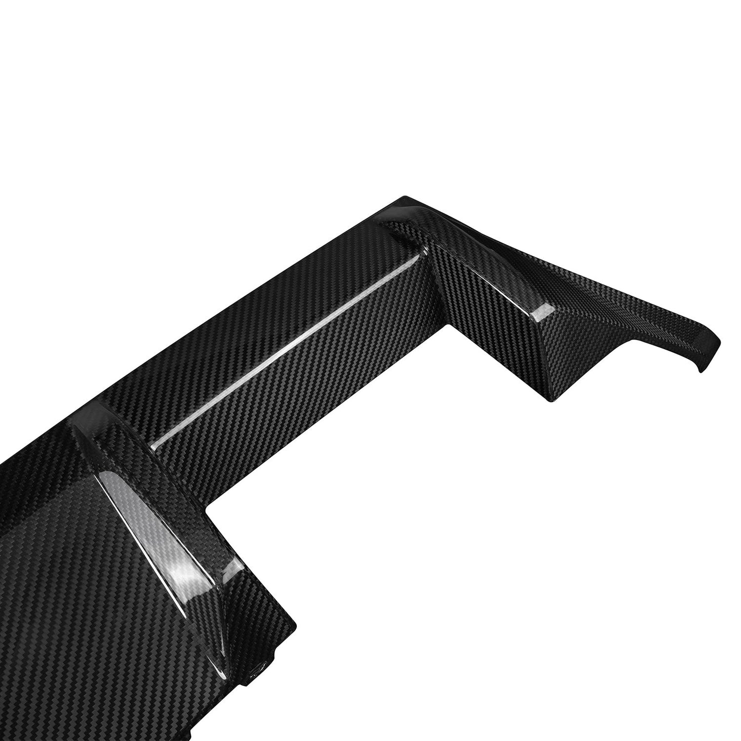 MHC+ BMW M2 G87 OEM Style Rear Diffuser In Pre Preg Gloss Carbon Fibre (G87)