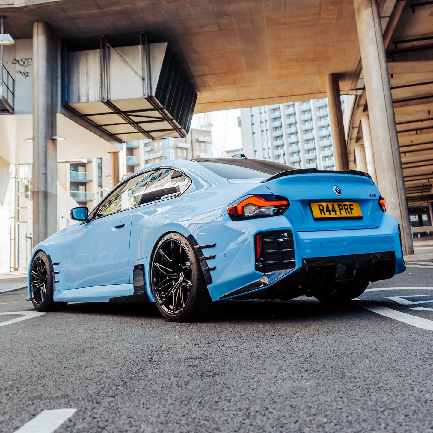 MHC+ BMW M2 G87 Performance Style Side Skirts In Pre Preg Gloss Carbon Fibre (G87)