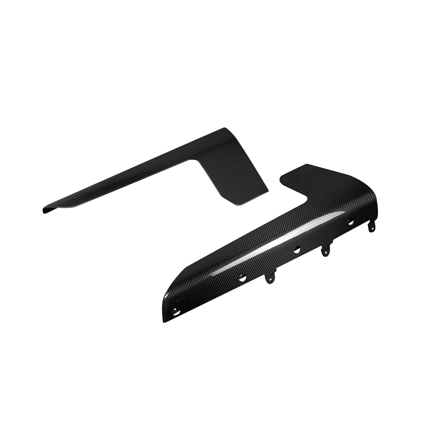 MHC+ BMW M2 G87 Performance Style Side Skirts In Pre Preg Gloss Carbon Fibre (G87)
