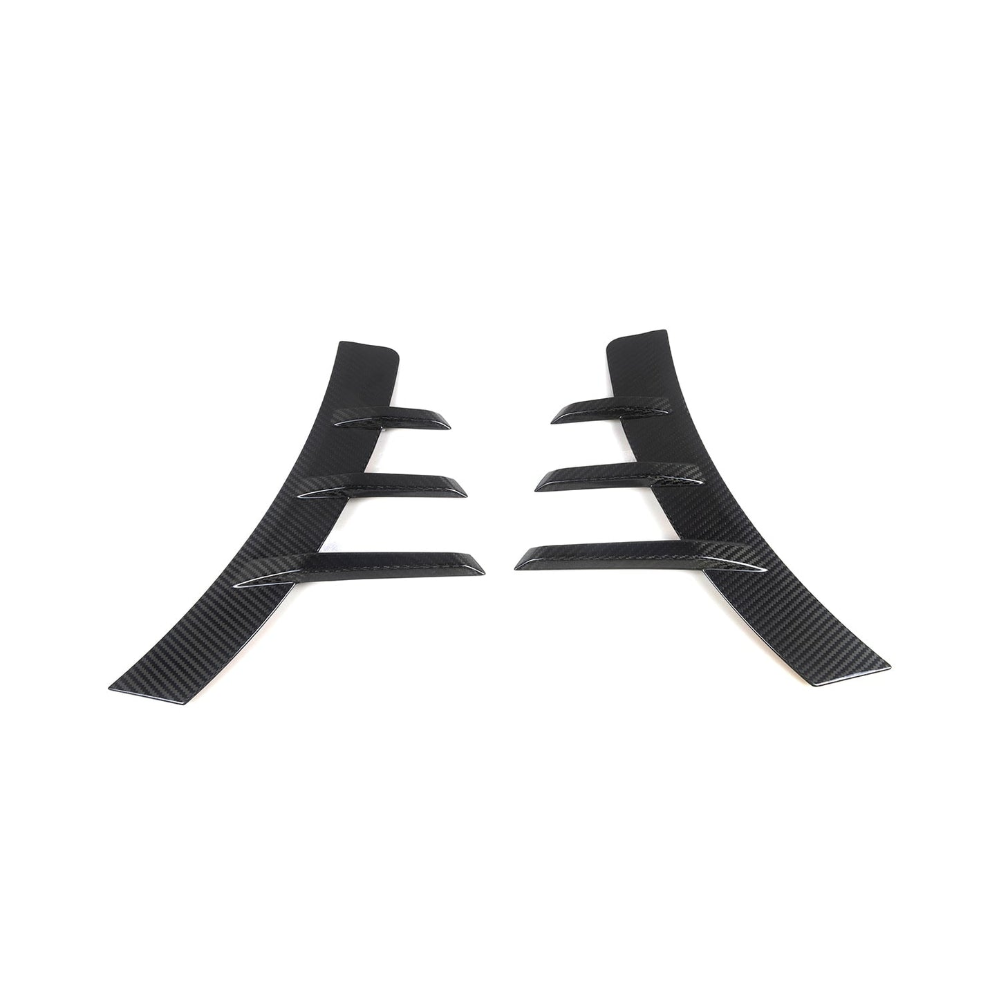 MHC+ BMW M2 G87 Performance Style Rear Side Fender Trims In Pre Preg Gloss Carbon Fibre (G87)