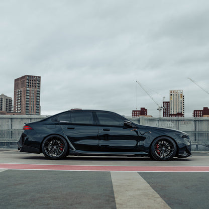MHC+ BMW G90 & G99 M5 Performance Style Side Skirts In Pre Preg Carbon Fibre