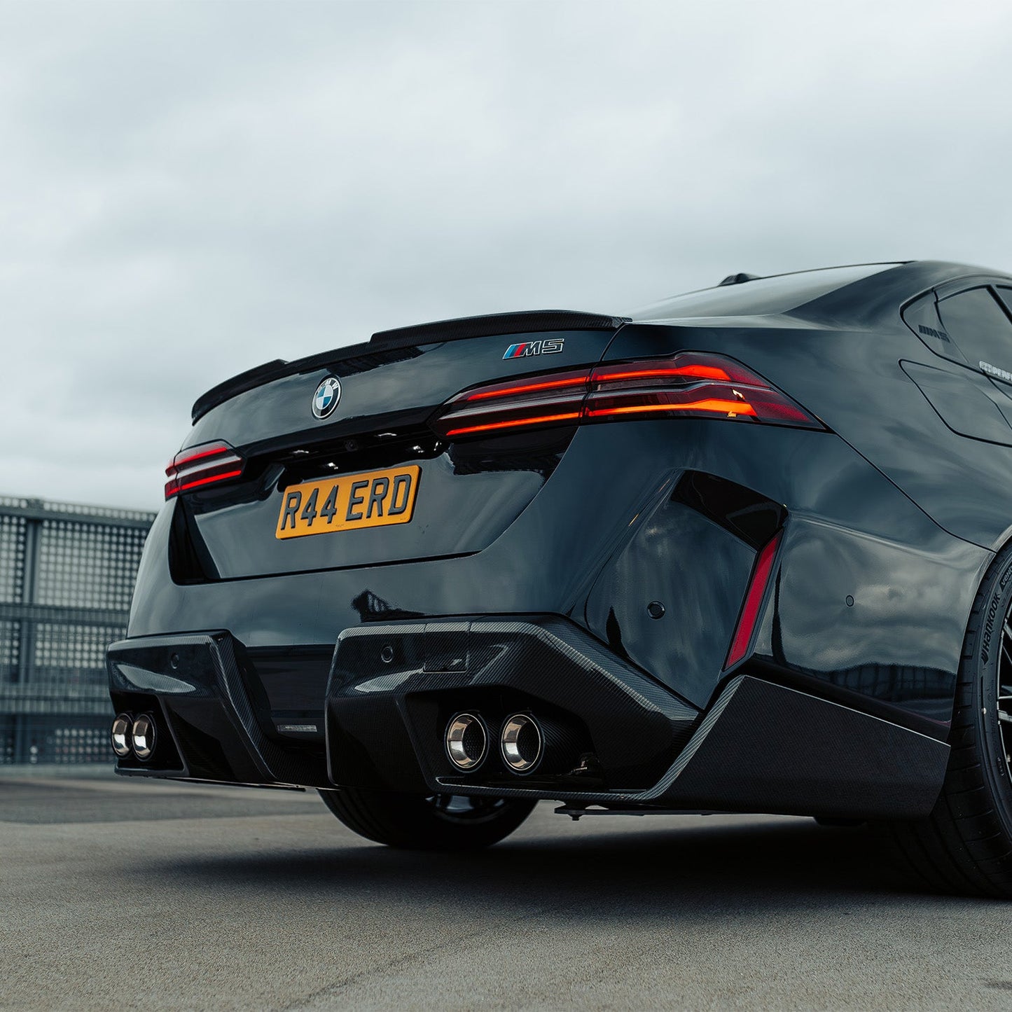 MHC+ BMW G90 & G99 M5 Performance Style Rear Diffuser In Pre Preg Carbon Fibre
