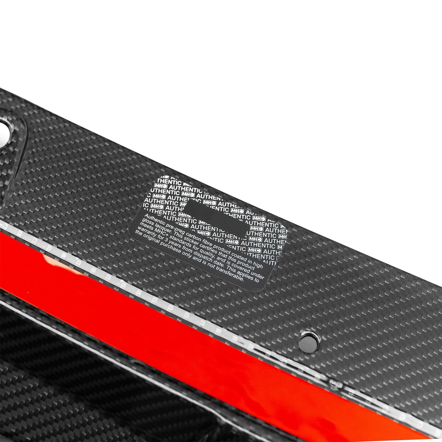 MHC+ BMW G90 & G99 M5 SP90 Front Splitter In Gloss Pre Preg Carbon Fibre