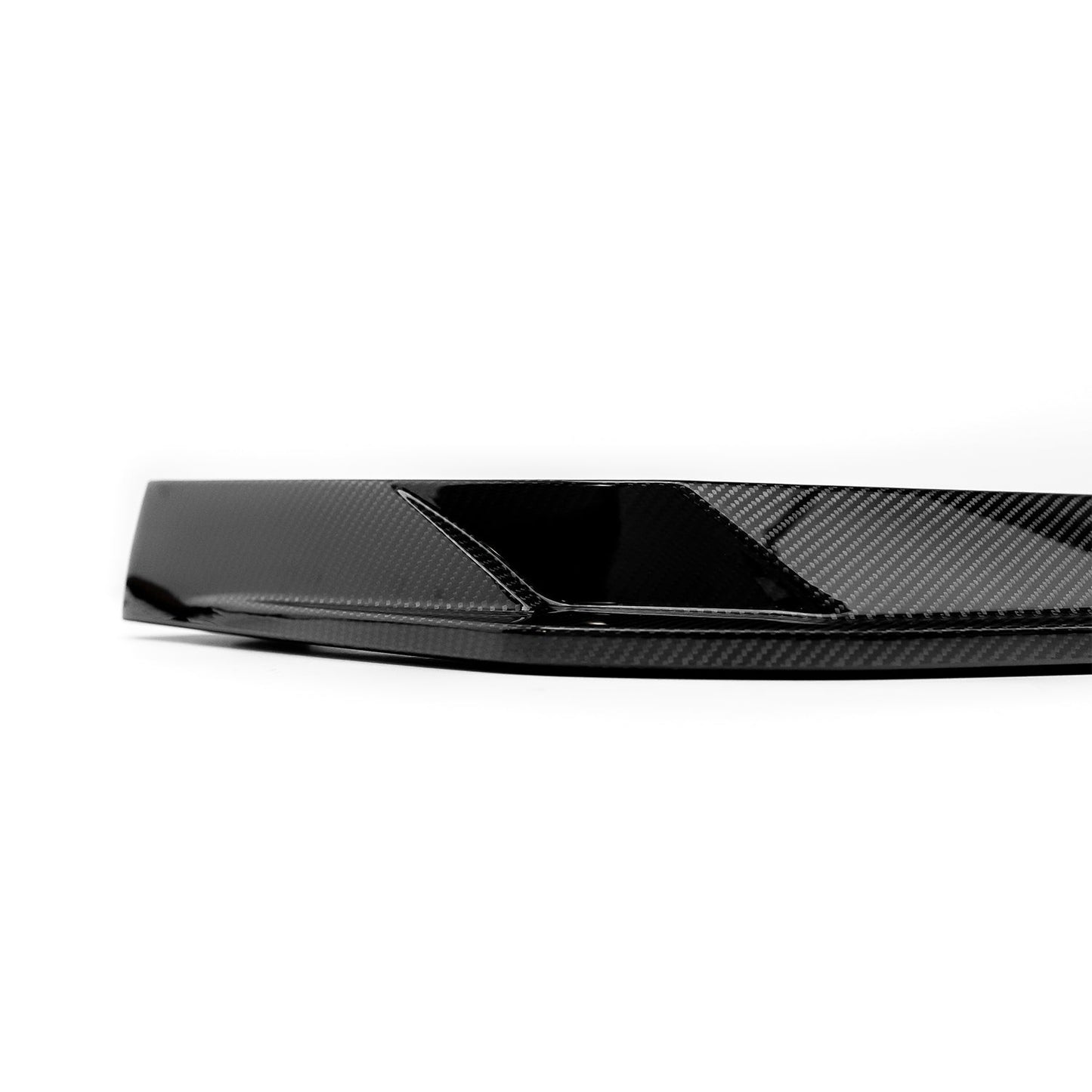 MHC+ BMW G90 & G99 M5 SP90 Front Splitter In Gloss Pre Preg Carbon Fibre