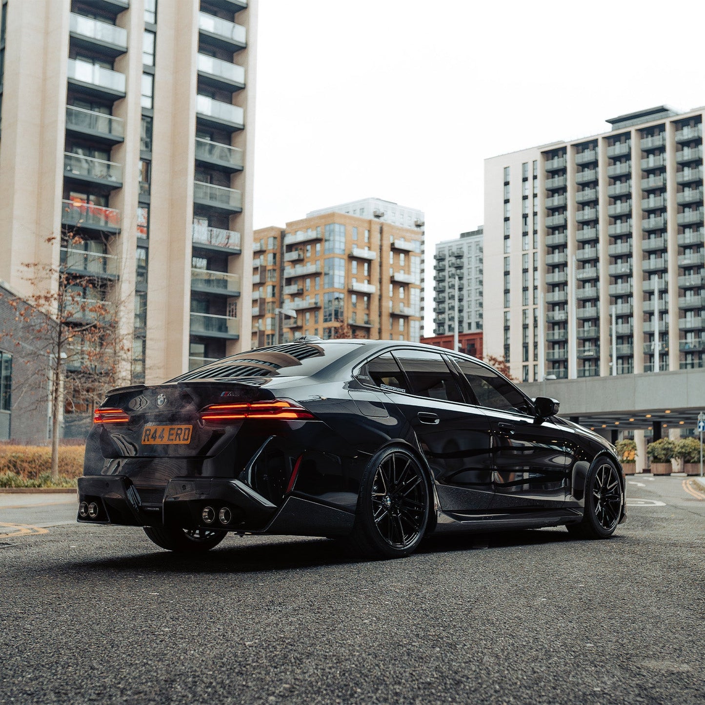 MHC+ BMW G90 M5 Performance Style Rear Spoiler In Pre Preg Carbon Fibre