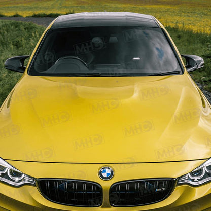 MHC+ BMW M3/M4/M2 Competition LHD Wing Mirror Covers In Pre Preg Carbon Fibre (F80/F82/F83/F87)