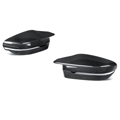 MHC+ BMW G Series M Wing Mirror Covers in Pre Preg Carbon Fibre (G80/G81/G82/G83/G87/G42)