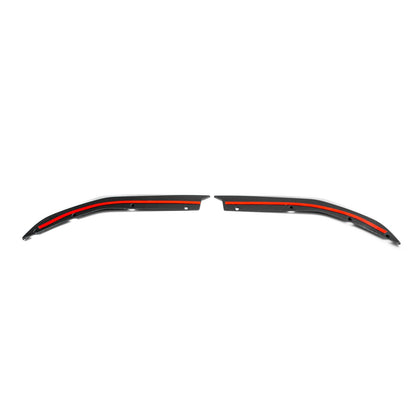 MHC+ BMW M4 SS1 Rear Side Splitters In Gloss Pre Preg Carbon Fibre (G82/G83)