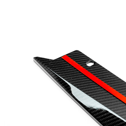 MHC+ BMW M4 SS1 Rear Side Splitters In Gloss Pre Preg Carbon Fibre (G82/G83)