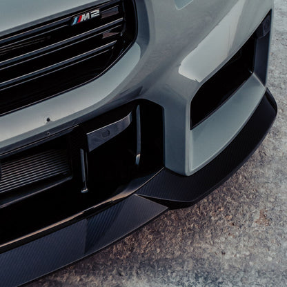 MHC+ BMW M2 G87 Edition 1 Front Splitter In Pre Preg Gloss Carbon Fibre (G87)