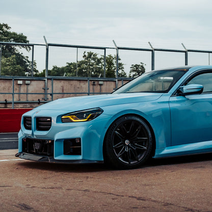 MHC+ BMW M2 G87 Edition 1 Front Splitter In Pre Preg Gloss Carbon Fibre (G87)