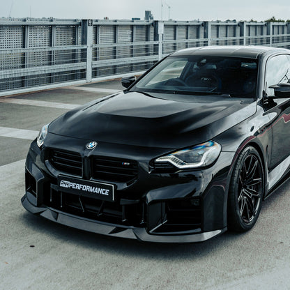 MHC+ BMW M2 G87 Edition 1 Front Splitter In Pre Preg Gloss Carbon Fibre (G87)