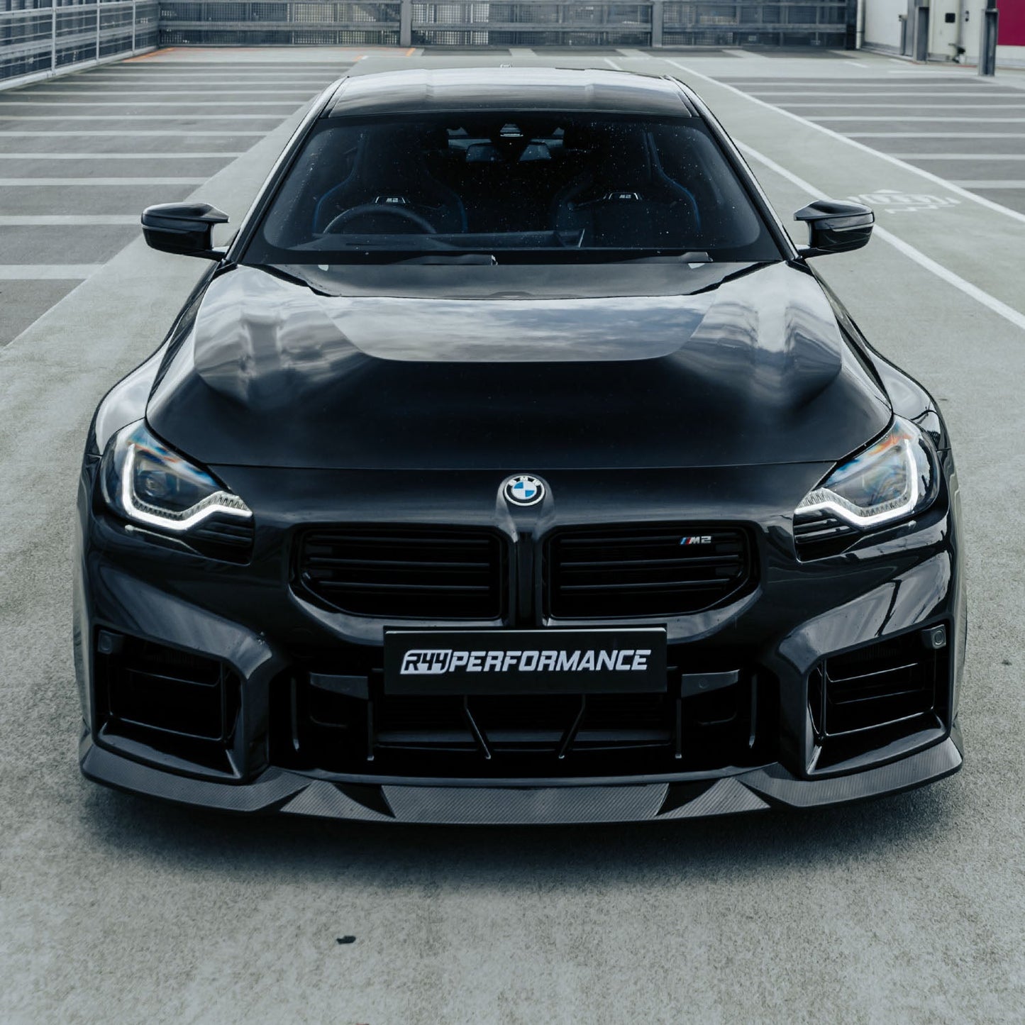 MHC+ BMW M2 G87 Edition 1 Front Splitter In Pre Preg Gloss Carbon Fibre (G87)