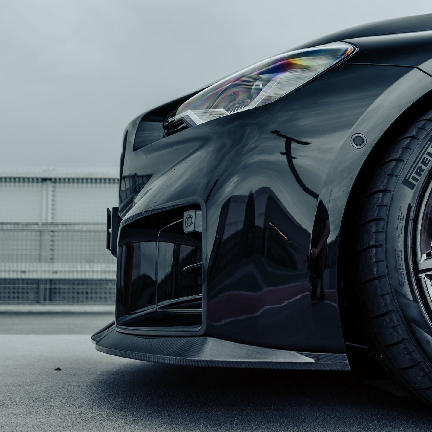 MHC+ BMW M2 G87 Edition 1 Front Splitter In Pre Preg Gloss Carbon Fibre (G87)