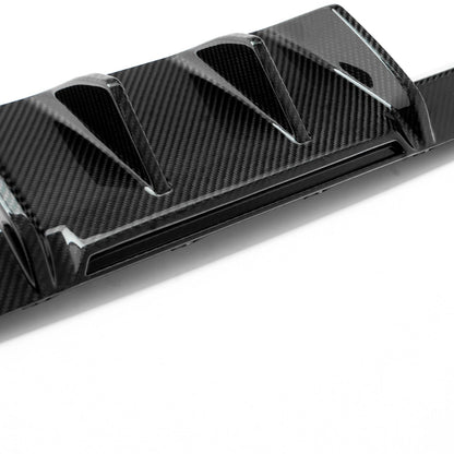 MHC+ BMW M2 G87 Edition 1 Rear Diffuser 3pcs In Pre Preg Gloss Carbon Fibre (G87)