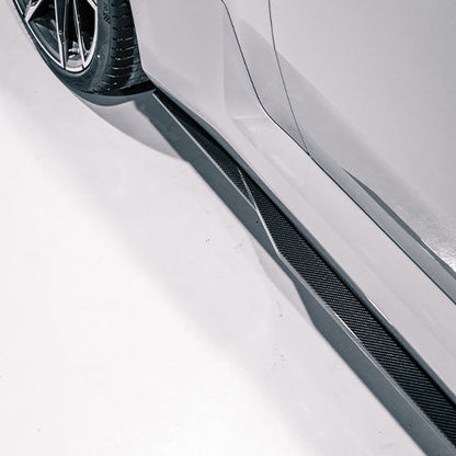 MHC+ BMW M2 G87 Edition 1 Side Skirts In Pre Preg Gloss Carbon Fibre (G87)